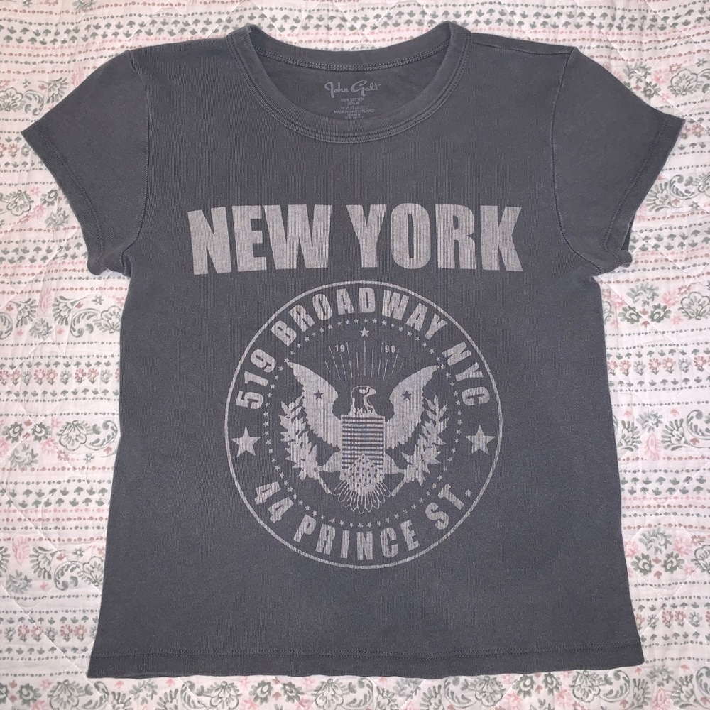 Brandy Melville John Galt New York City Tee, Size o/s